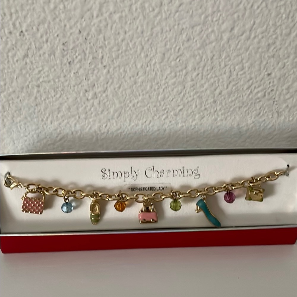 Simply Charming “Sophisticated Lady” Charm Bracelet